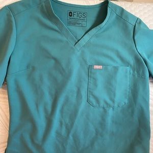 FIGS Marine Catarina One-Pocket Scrub Top Large